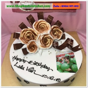 Bánh Sinh Nhật In Hình Ảnh - H813